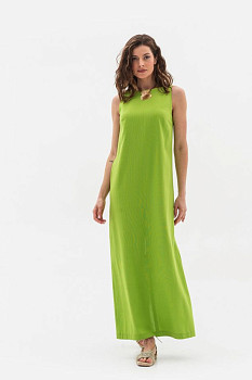 Лляна сукня максі зеленого кольору Метіса Лляна сукня максі зеленого кольору Метіса
