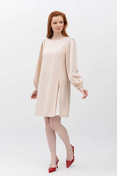 Сукня міні бежевого кольору Корвин