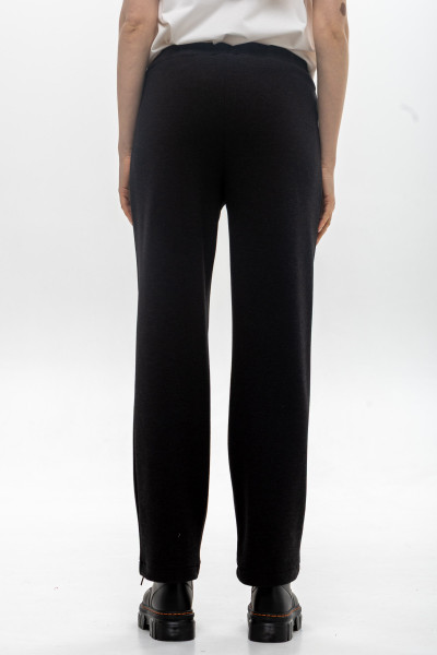Трикотажні чорні штани з кишенями Ланея 10