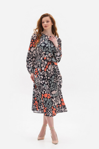 Шовкова сукня довжини міді Ізефа Шовкова сукня довжини міді Ізефа