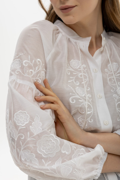 Блуза Білий Петріс 3