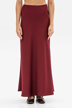 Бордова спідниця у білизняному стилі Касія 250