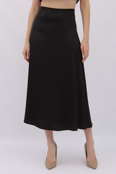 Спідниця у білизняному стилі довжини міді Калета 02