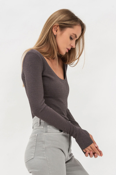 Боді Сірий Отава