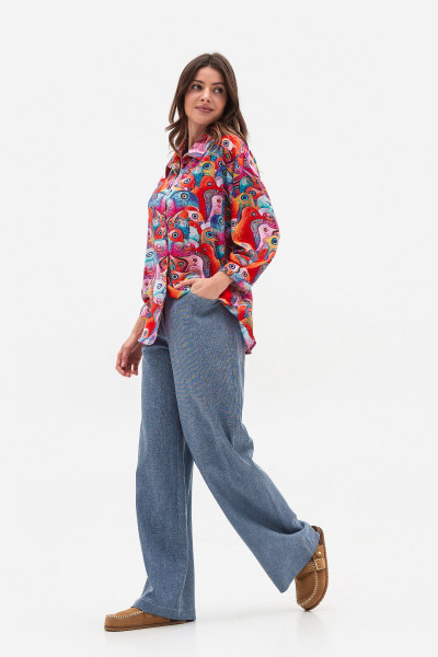 Блуза вільного силуету Еріада