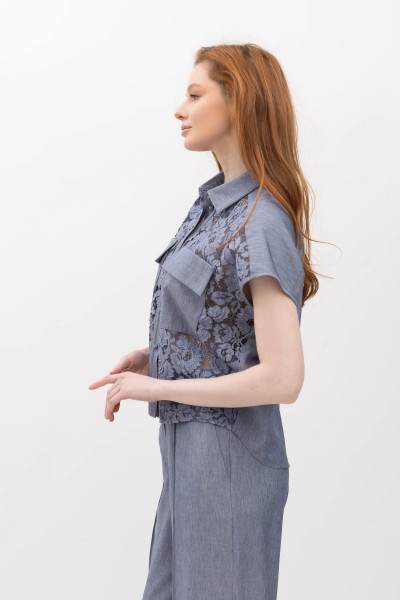 Блуза Синій Неля 01