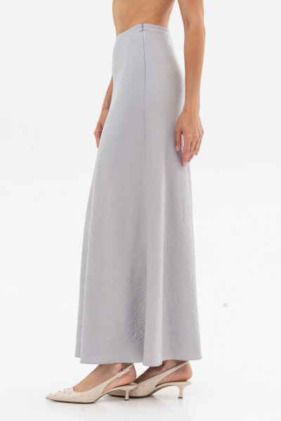 Сіра спідниця у білизняному стилі Касія 249
