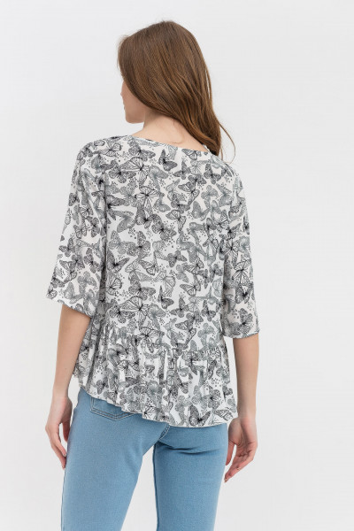 Блуза Білий Аріко