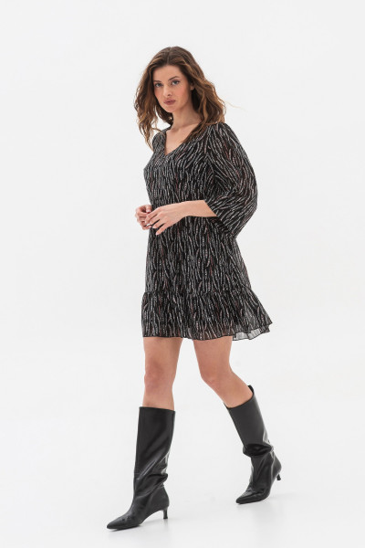 Легка шифонова сукня міні довжини Цвіта Легка шифонова сукня міні довжини Цвіта