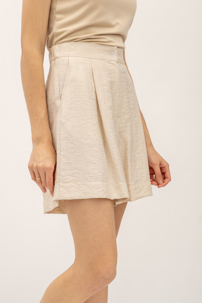 Літні шорти бермуди  бежевого кольору Віржин