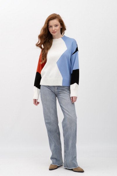 Жіночий джемпер з вмістом  вовни 25207100