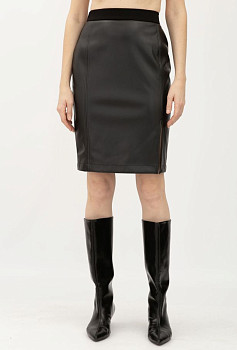 Спідниця олівець чорного кольору Алісія