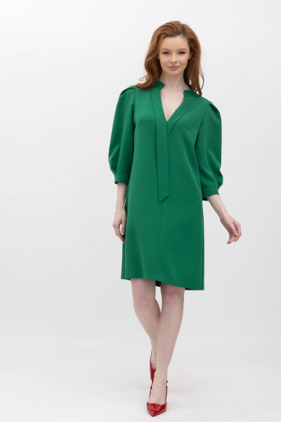 Сукня довжини міні  з костюмної тканини Мілора