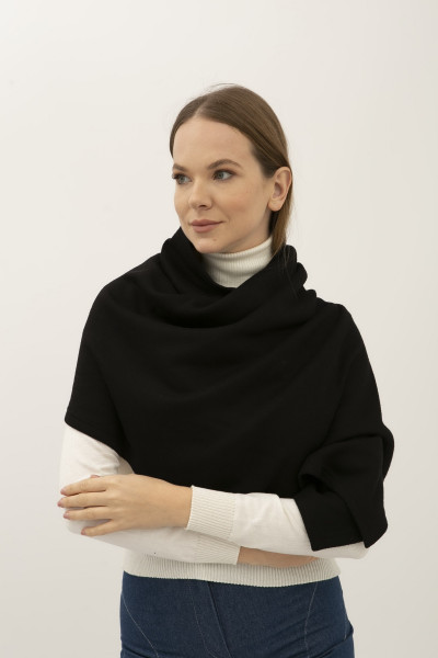 Шарф Чорний Палантін