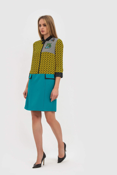 Сукня Жовтий Ерсі 3 Сукня Жовтий Ерсі 3