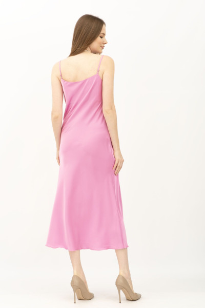 Сукня комбінація рожевого кольору з шовку Граян 3003 Сукня комбінація рожевого кольору з шовку Граян 3003