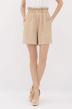 Коричневі жіночі шорти літні Замія 01