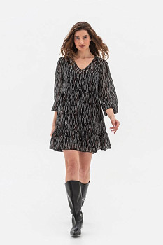 Легка шифонова сукня міні довжини Цвіта Легка шифонова сукня міні довжини Цвіта