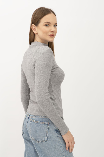 Джемпер сірий трикотажний Ариель 01