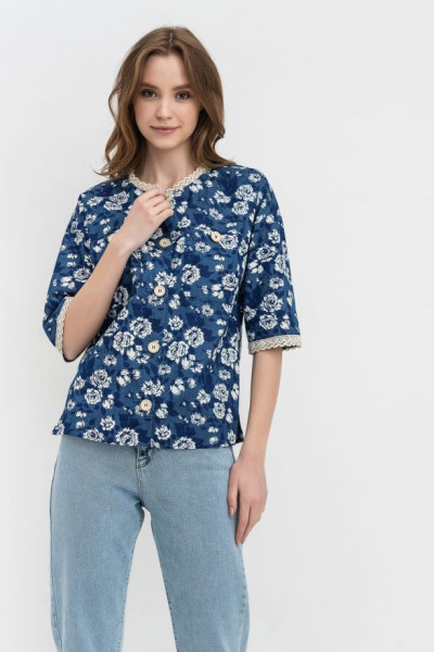 Блуза Синій Іверс 3