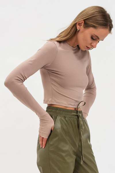 Блуза Бежевий Дерія 41