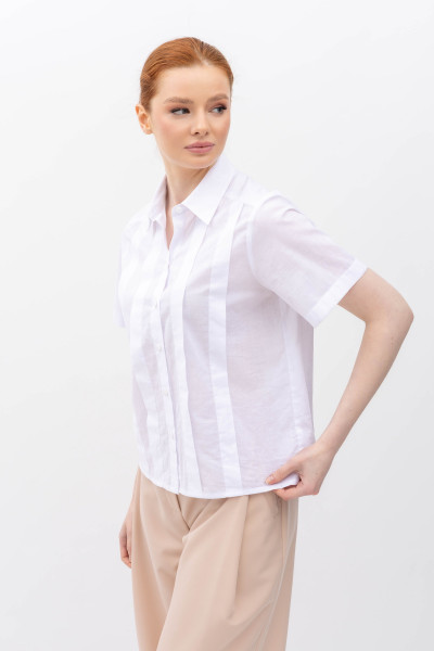 Біла бавовняна блуза Остін