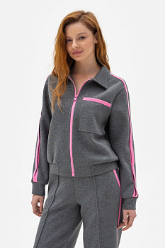 Бомбер Сірий Камала