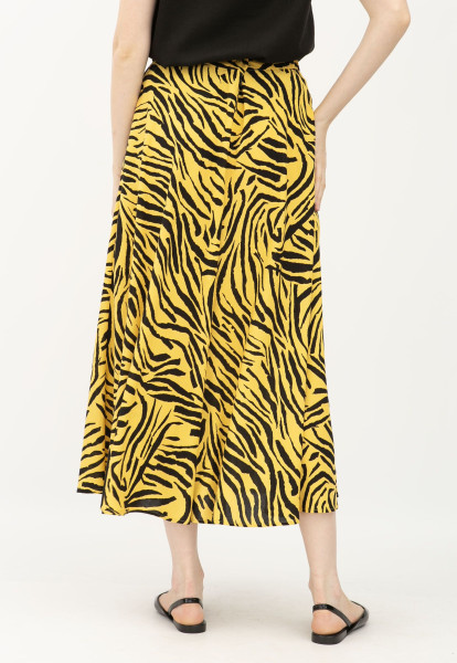 Спідниця з тонкої бавовни трапецієвидного силуету Адемі