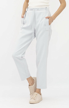 Штани прямого крою сірі Адом