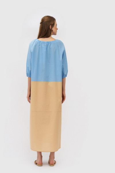 Літня вільна сукня оверсайз з бавовни Аліде Літня вільна сукня оверсайз з бавовни Аліде