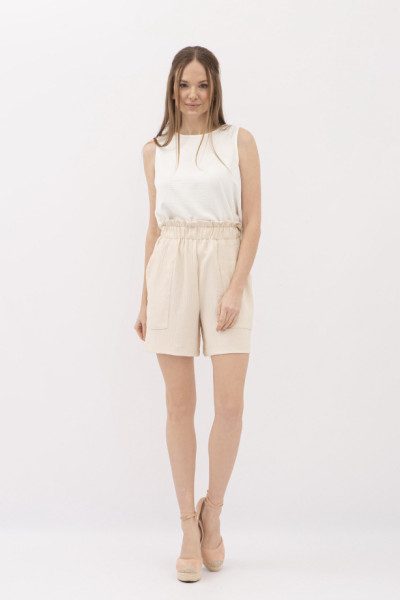 Бежеві жіночі шорти літні Замія