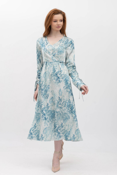 Шифонова сукня  довжина міді Естель