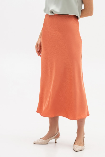 Спідниця у білизняному стилі довжини міді Калета