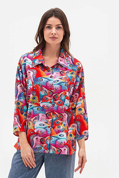Блуза вільного силуету Еріада