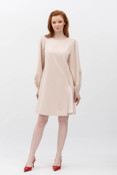 Сукня міні бежевого кольору Корвин