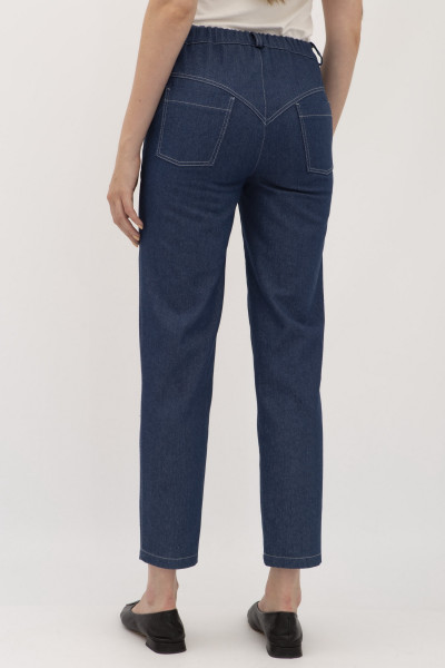 Темно сині штани в стилі денім Сторі 05