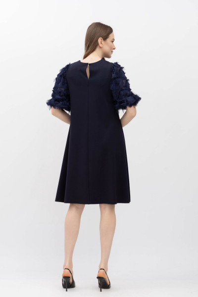 Сукня-трапеція синього кольору Череда