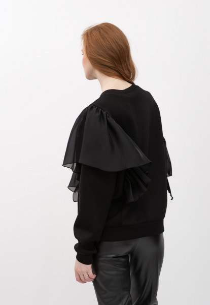 Трикотажний світшот чорного кольору Тамана