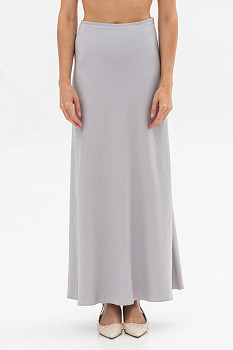 Сіра спідниця у білизняному стилі Касія 249