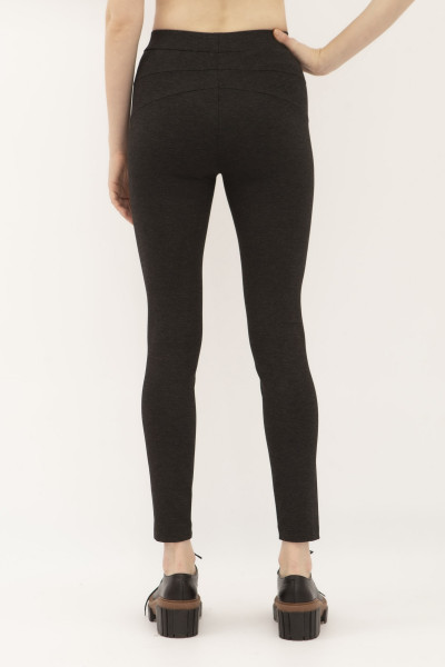 Трикотажні лосини сірого кольору Сімона 02