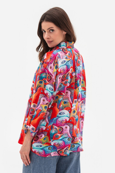 Блуза вільного силуету Еріада