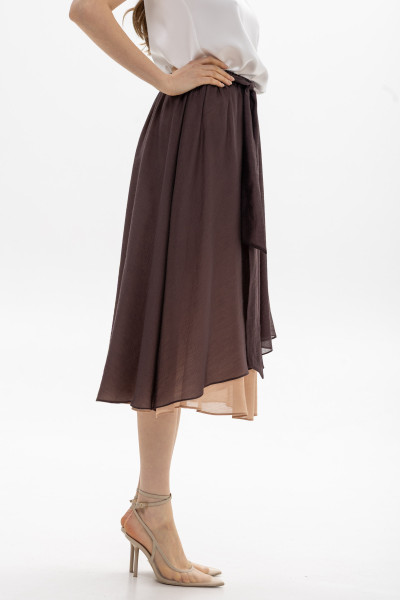 Спідниця Коричневий Мушля