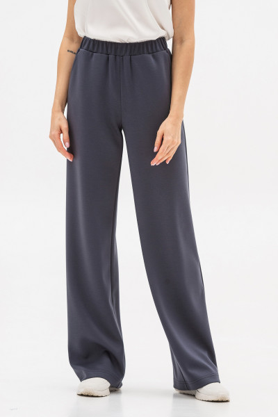 Трикотажні брюки сірого кольору Віолія