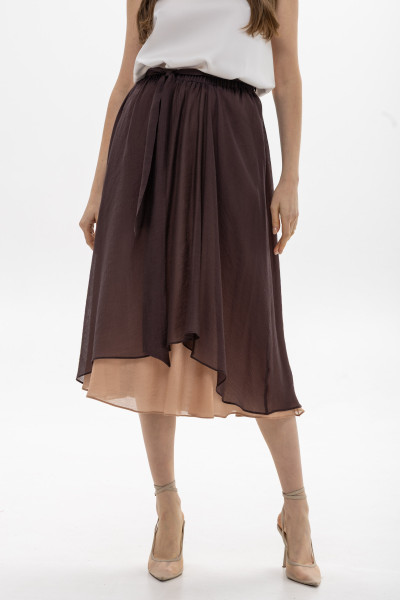 Спідниця Коричневий Мушля