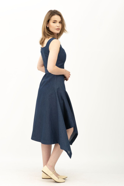 Джинсовий сарафан довжини міді Адагер Джинсовий сарафан довжини міді Адагер