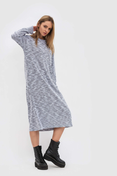 Жіноча сукня  прямого крою сіра Морад Жіноча сукня  прямого крою сіра Морад