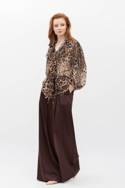 Брюки Коричневий Бланш 001