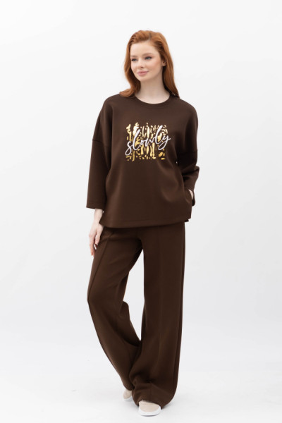 Брюки Коричневий Солюс 01