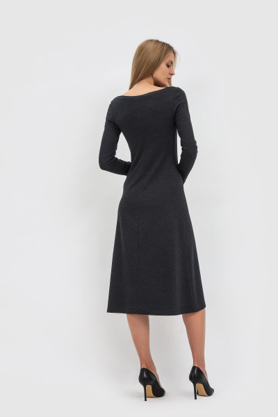 Сукня прилеглого силуету з трикотажу чорного кольору Кендіс Сукня прилеглого силуету з трикотажу чорного кольору Кендіс