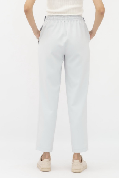 Штани прямого крою сірі Адом